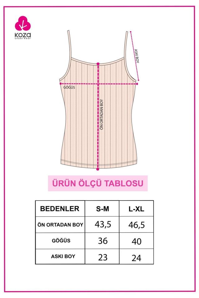 Kadın Ajur Kaşkorse İp Askılı Atlet 5167-1Siyah - 2XL