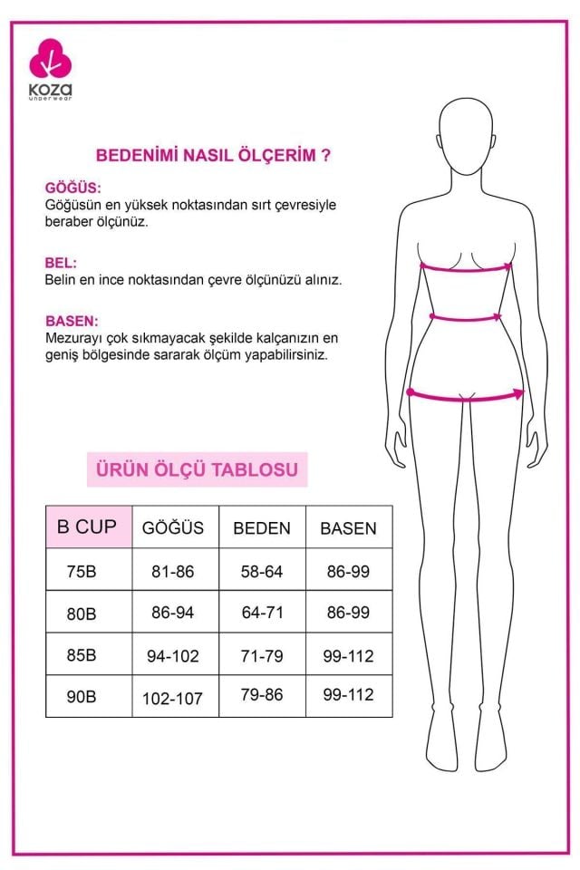 Dantelli Tüllü Sütyen Takım Siyah - 90B