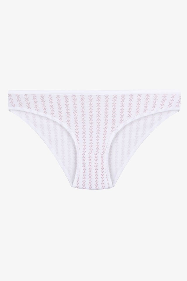 Kadın 5'li Pamuklu Likralı Külot Bej - L -XL