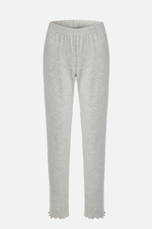 Kadın Pamuklu 3'lü Yeşil Fiyonklu Kaşkorse Pijama Takımı XL - Gri - Siyah