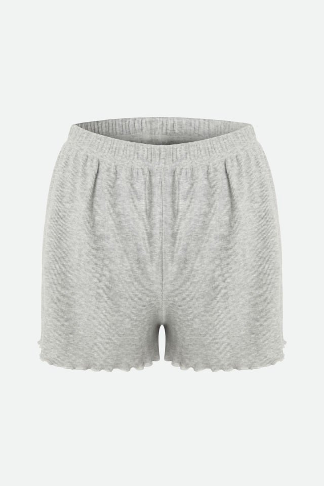 Kadın Pamuklu 3'lü Yeşil Fiyonklu Kaşkorse Pijama Takımı XL - Gri - Siyah