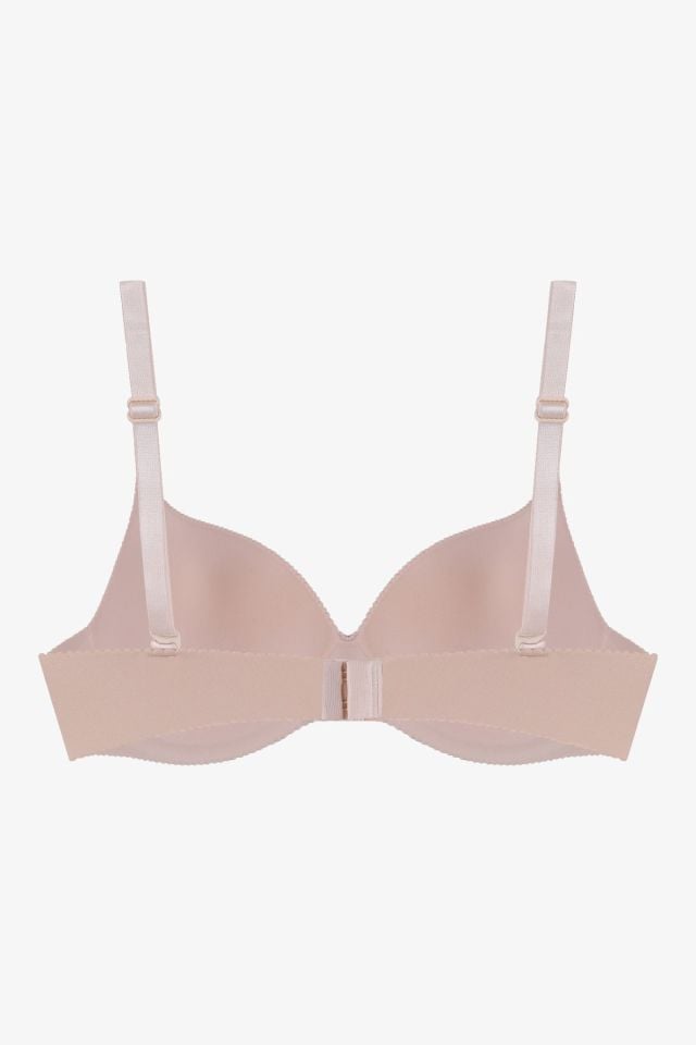 Kadın Seamless - Lazer Kesim Dikişsiz Push Up Ten Sütyen Ten - 85B