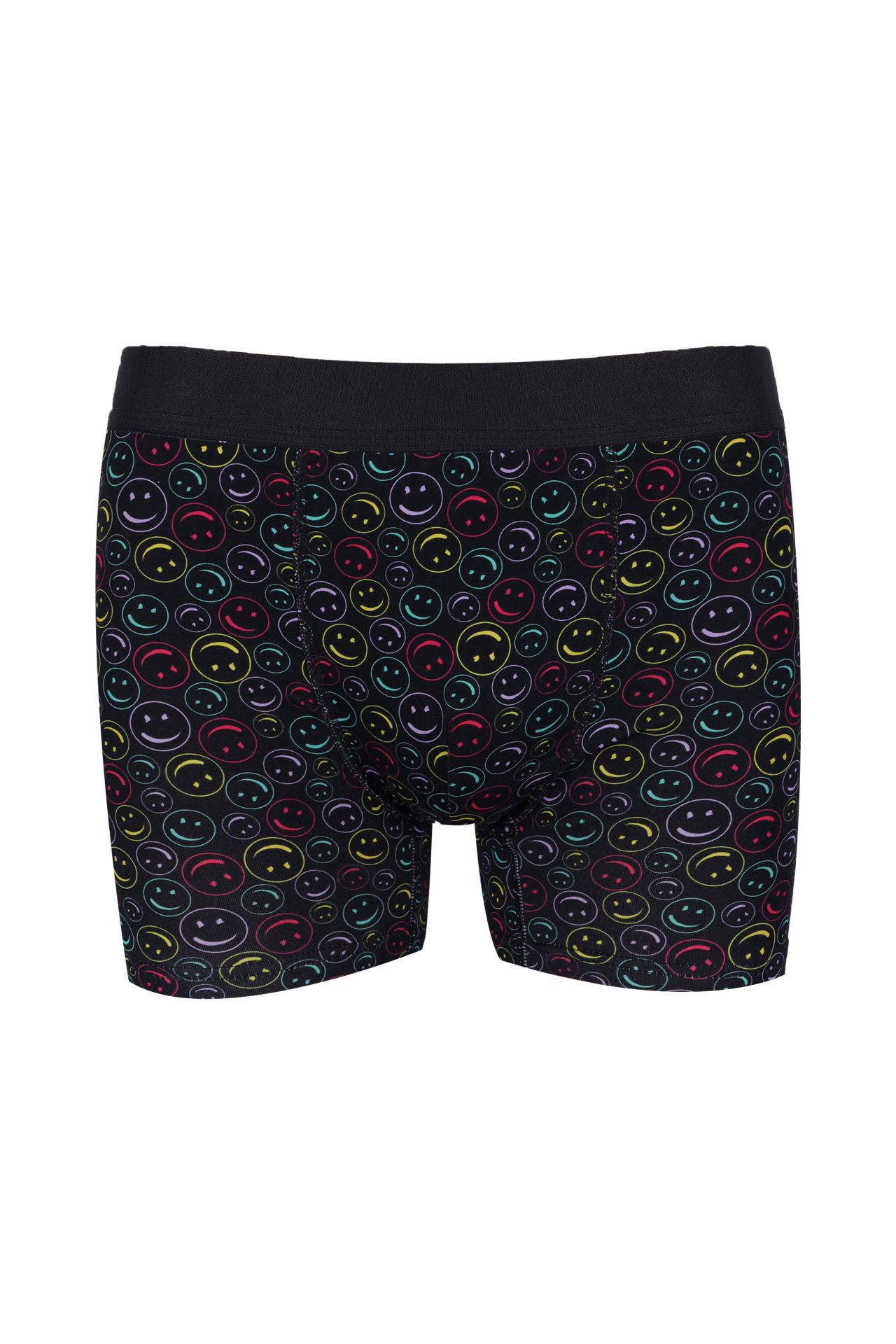 Erkek Tekli Desenli Pamuklu Boxer XL