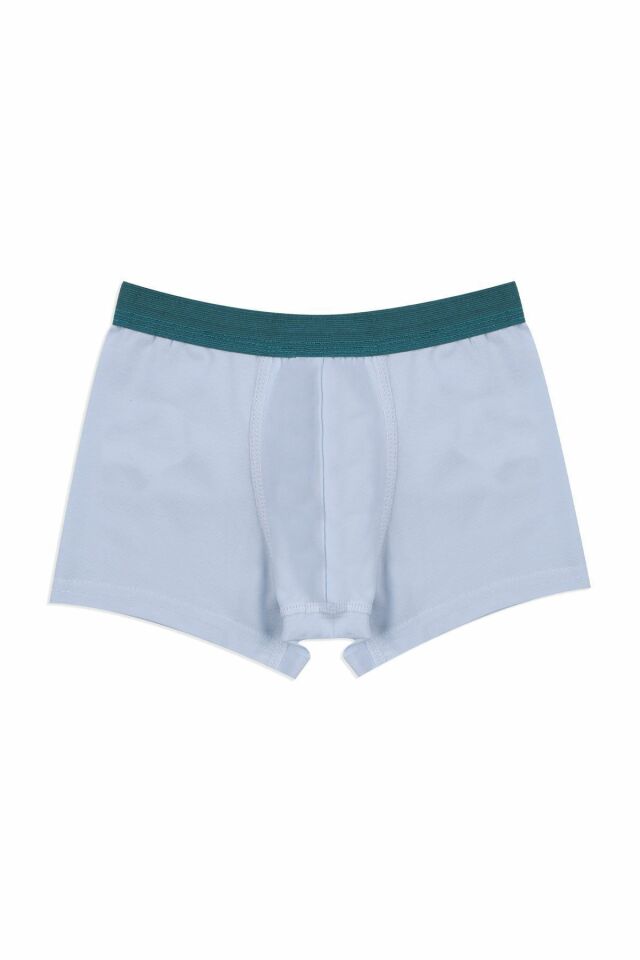 Erkek Çocuk Pamuklu Uzay Baskılı 3'lü Boxer 3053-17 - 5-7 Yaş