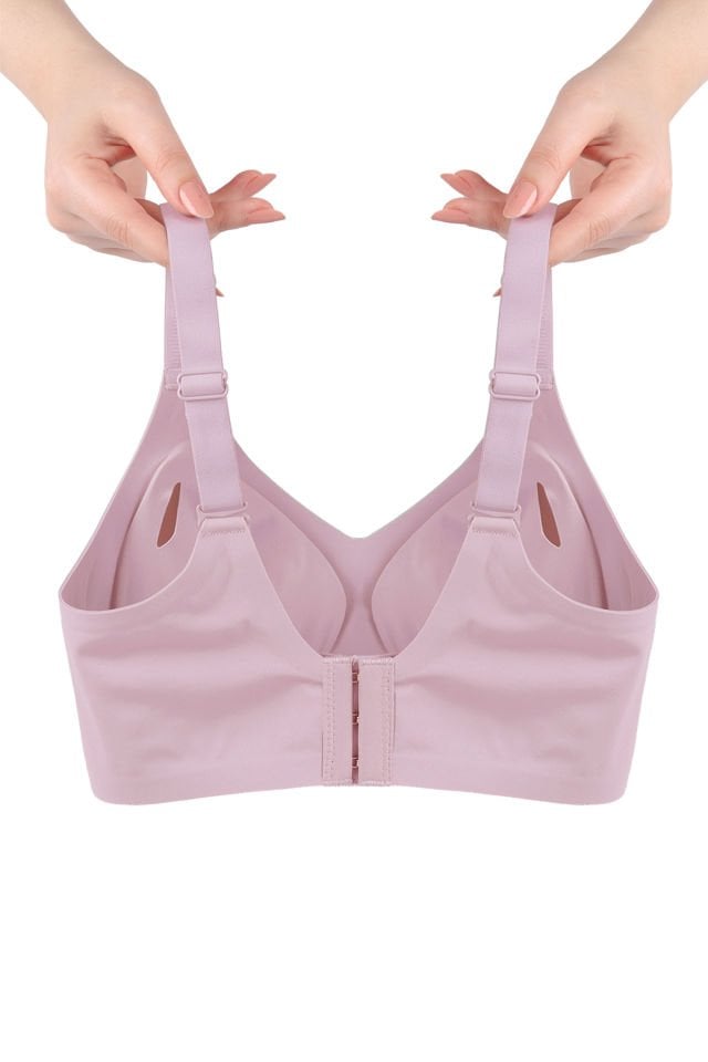 Balensiz Lazer Dikişsiz Görünmez Çıkarılabilir Pedli Toparlayıcı Sütyen 85B - Gül Kurusu