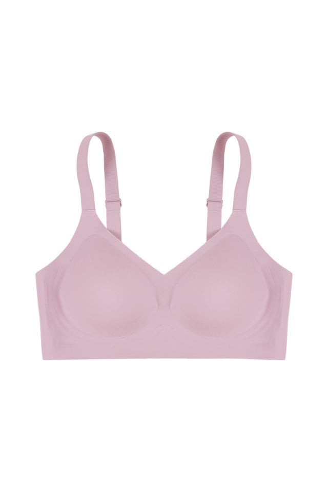 Balensiz Lazer Dikişsiz Görünmez Çıkarılabilir Pedli Toparlayıcı Sütyen 85B - Gül Kurusu