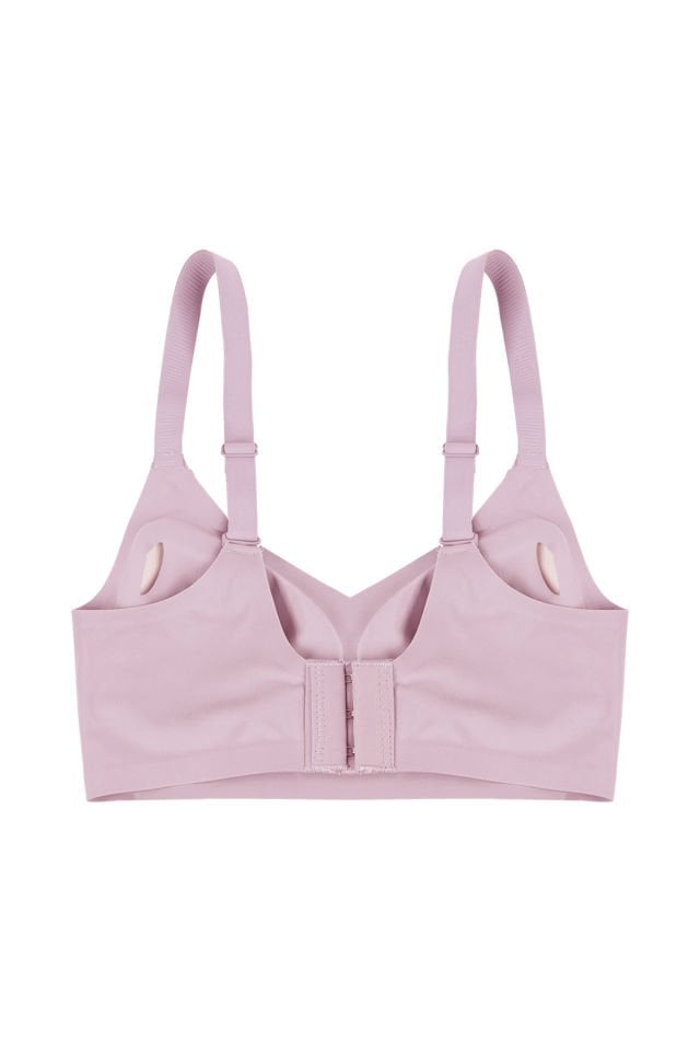 Balensiz Lazer Dikişsiz Görünmez Çıkarılabilir Pedli Toparlayıcı Sütyen 85B - Gül Kurusu