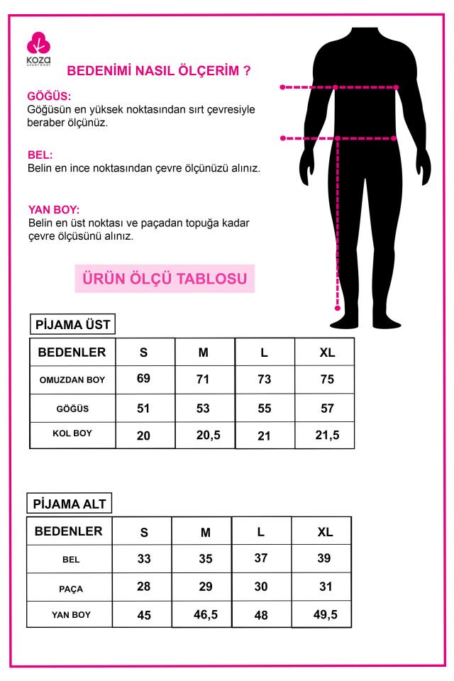 Erkek Pamuklu Kısa Kollu Marine Baskılı Cepli Şortlu Takım M