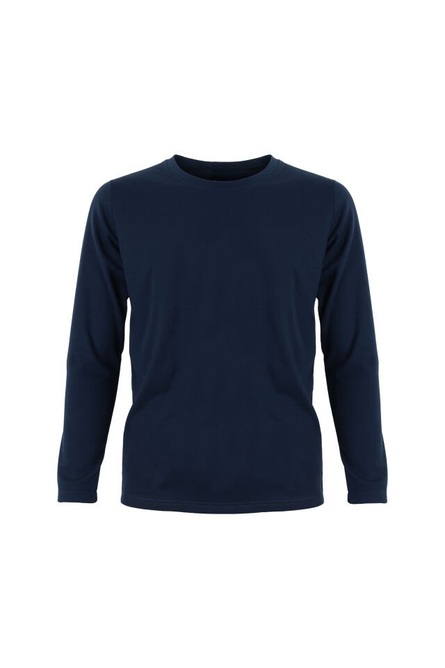 Erkek Yumuşak Dokulu Lacivert Ekose Desenli Pijama Takımı Lacivert - 2XL