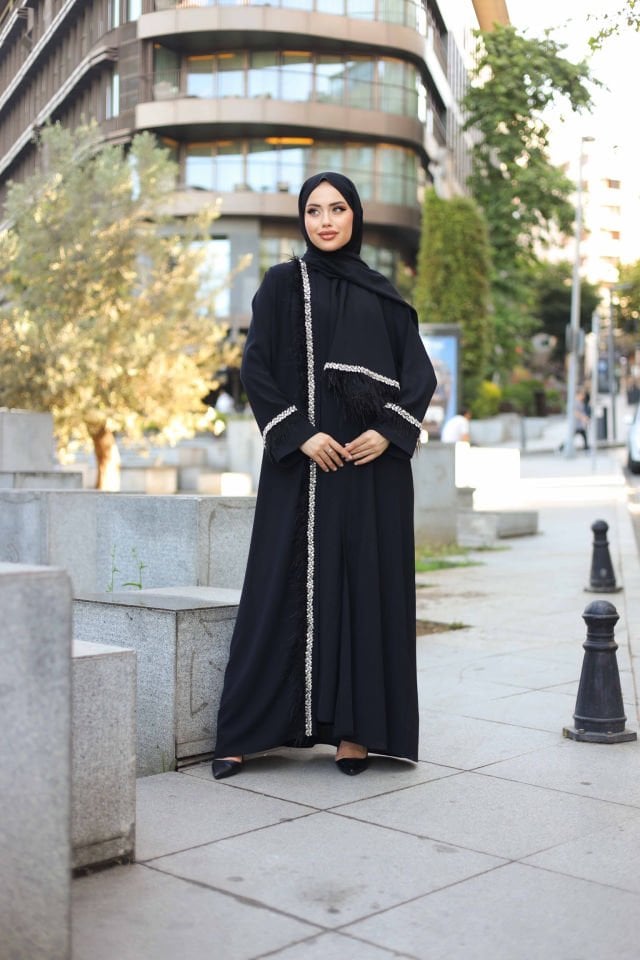 Tasarım Şerit Abaya