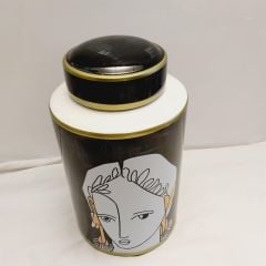 Luckyart Küpeli Kadın Büyük Küp 40 Cm