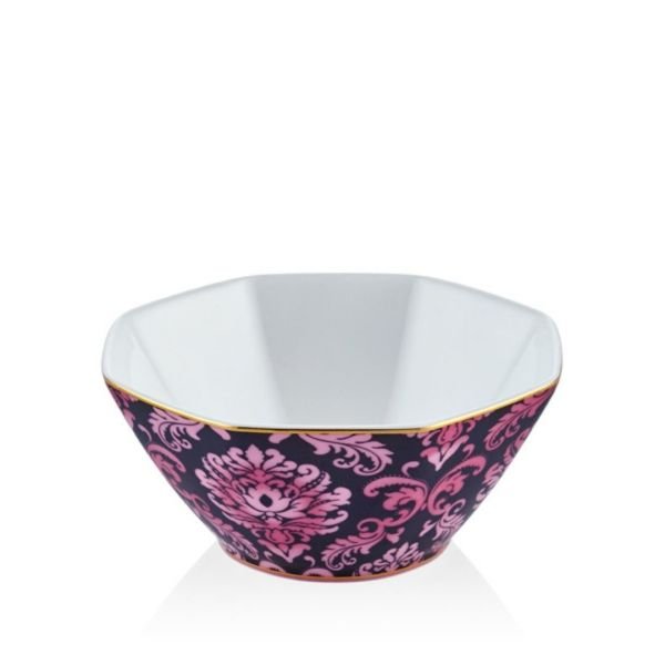 Tea Delight 12cm Rice Bowl Burgundy Red (Prinç Kasesi)