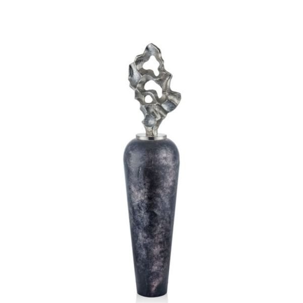 Lamedore Giant Granite Gümüş Siyah Kapaklı Küçük Küp
