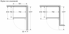 Siemens KG76PAIC0N Buzdolabı