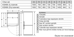 Siemens KG56NTEE0N Buzdolabı