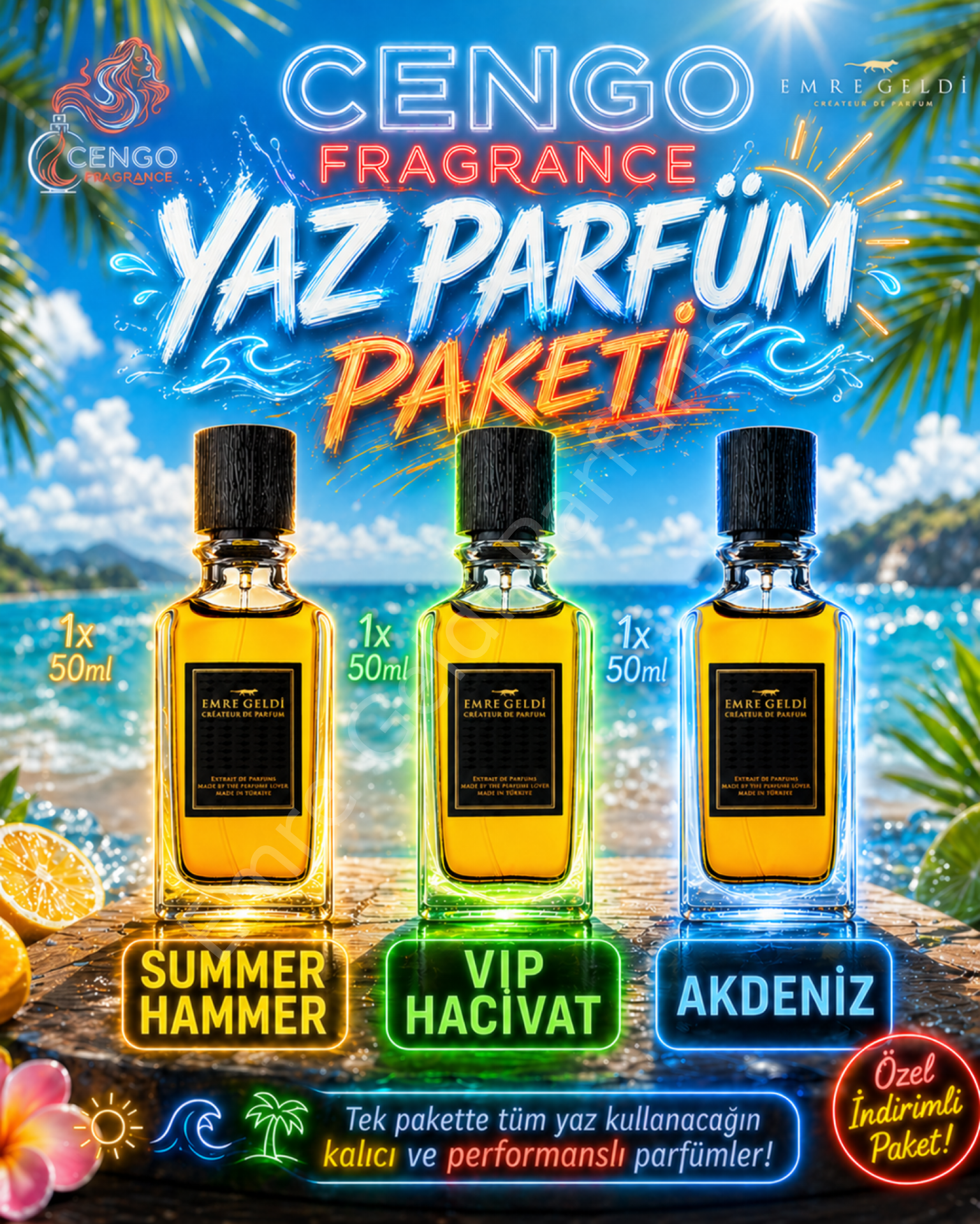 CENGO FRAGRANCE YAZ PAKETİ