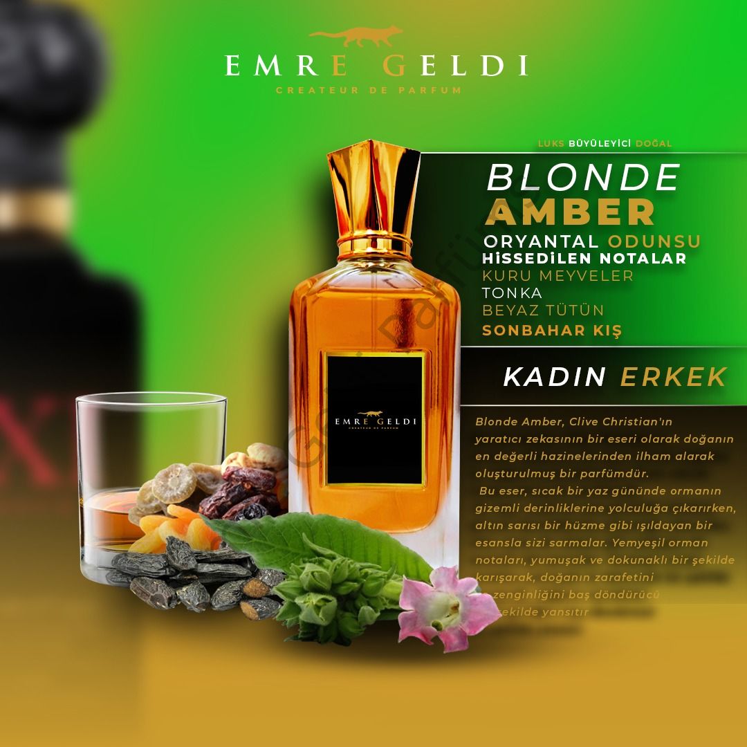 Emre Geldi BLONDE AMBER