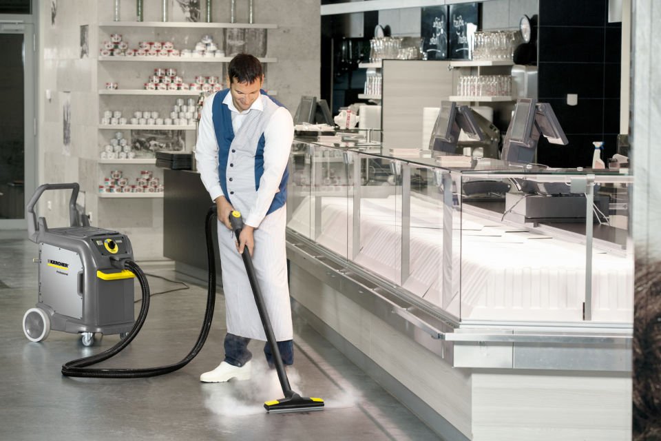 Karcher SGV 8/5 Buharlı ve Vakumlu Temizlik Makinesi