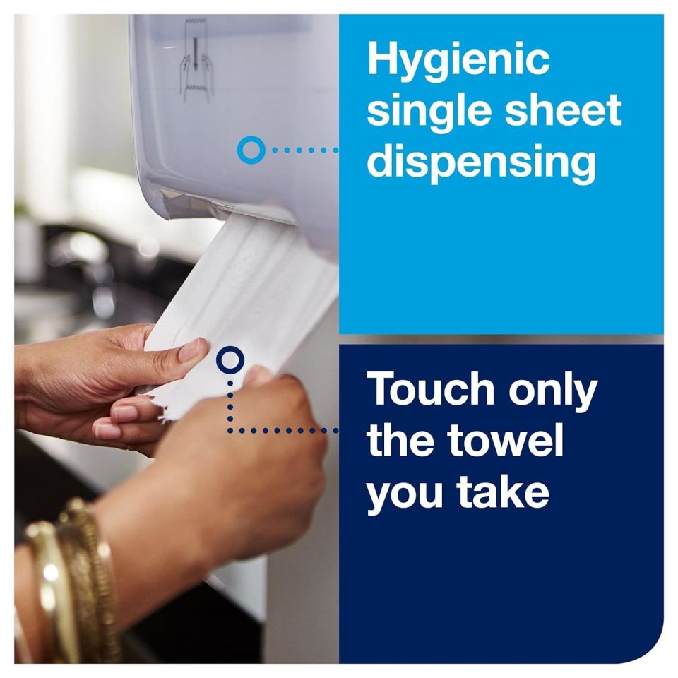 Tork Matic Autocut Manuel Havlu Dispenseri Beyaz