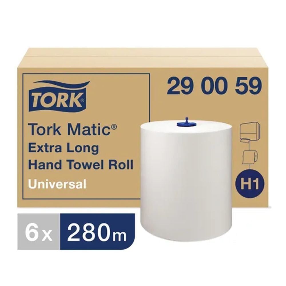 Tork Matic Hareketli Havlu Universal 280 Metre 6 Rulo