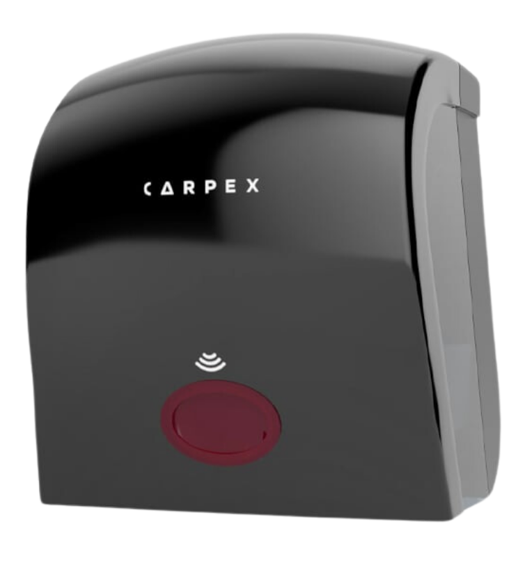 Carpex 21 cm Fotoselli Havlu Makinası Siyah
