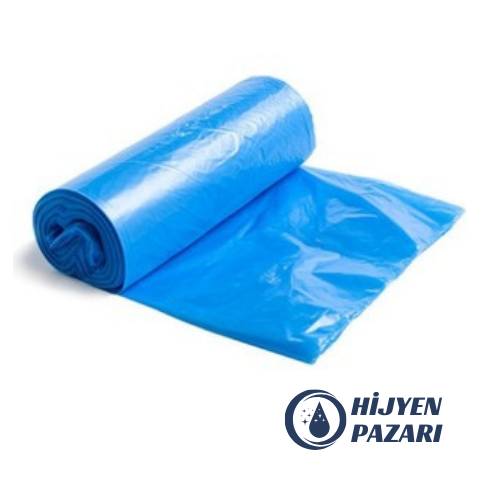 Orta Boy 55x60 Mavi Çöp Torbası 20 Adet