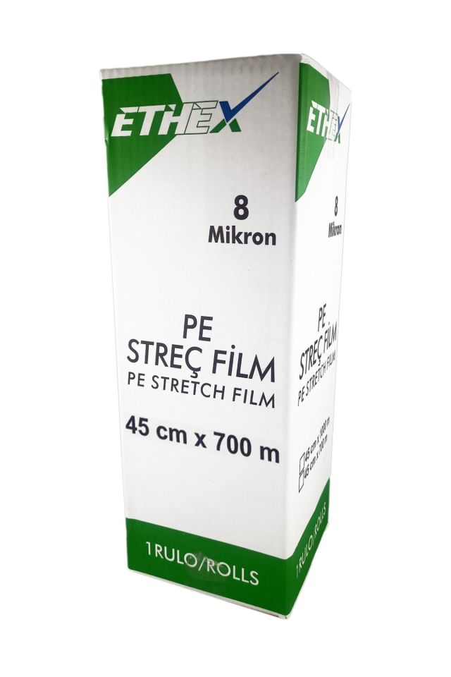 Ethex PE Streç Film 45x700 Metre 8 Micron