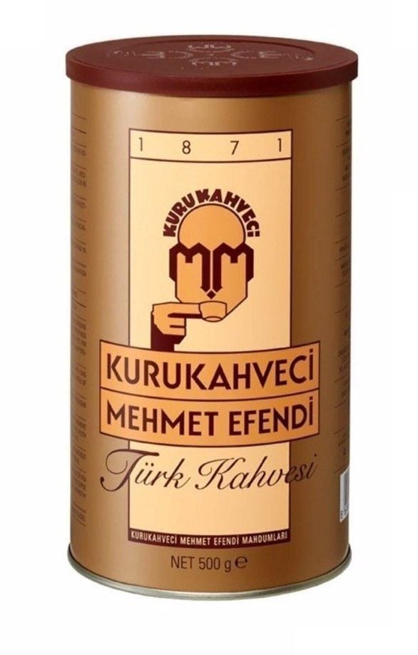 Kurukahveci Mehmet Efendi Türk Kahvesi 500 gr Teneke