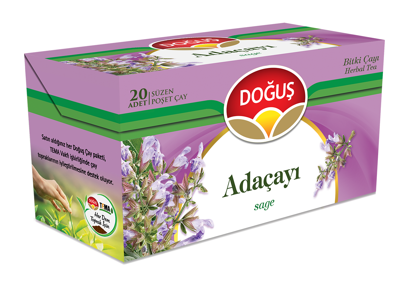 Doğuş Adaçayı Bitki Çayı 20 li