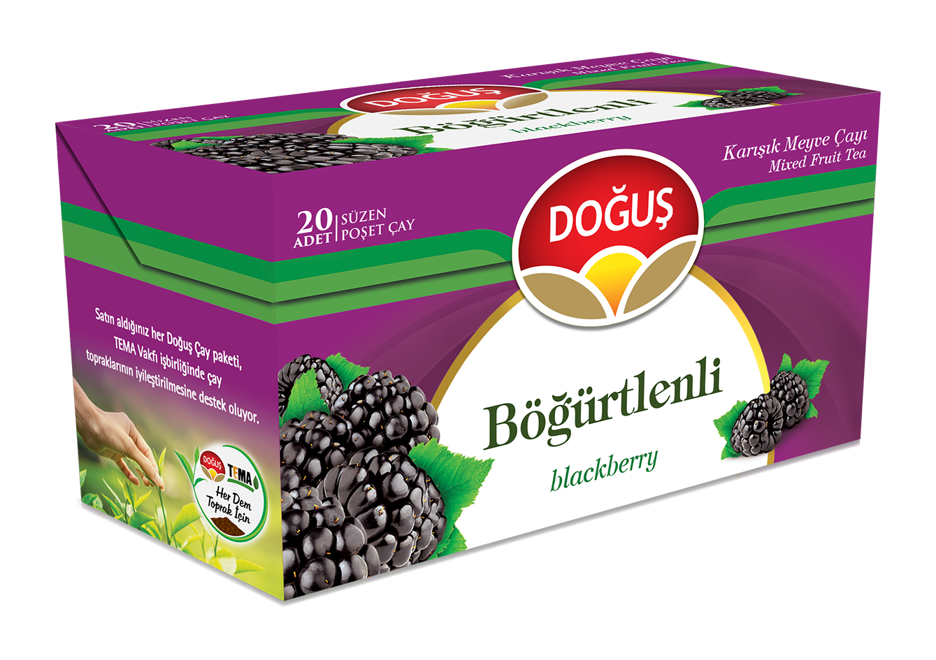 Doğuş Böğürtlenli Bitki Çayı 20 \'li