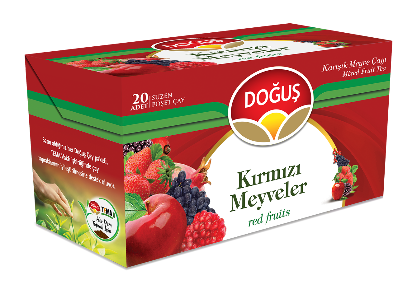 Doğuş Kırmızı Meyveler Bitki Çayı 20 li