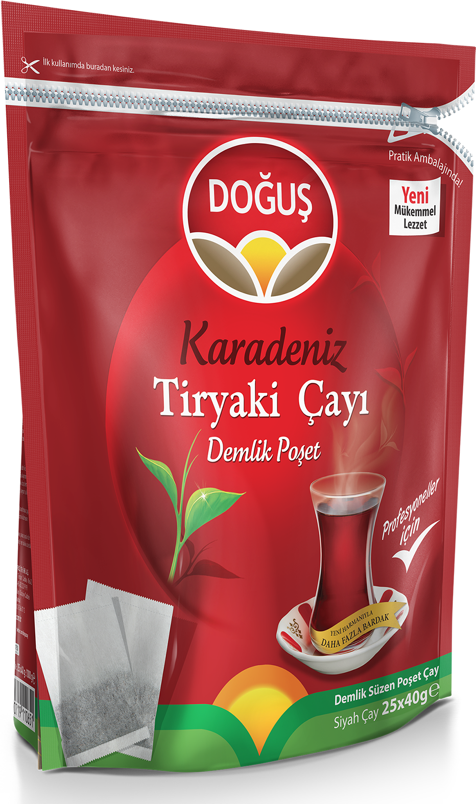 Doğuş Karadeniz Tiryaki Demlik Poşet Çay