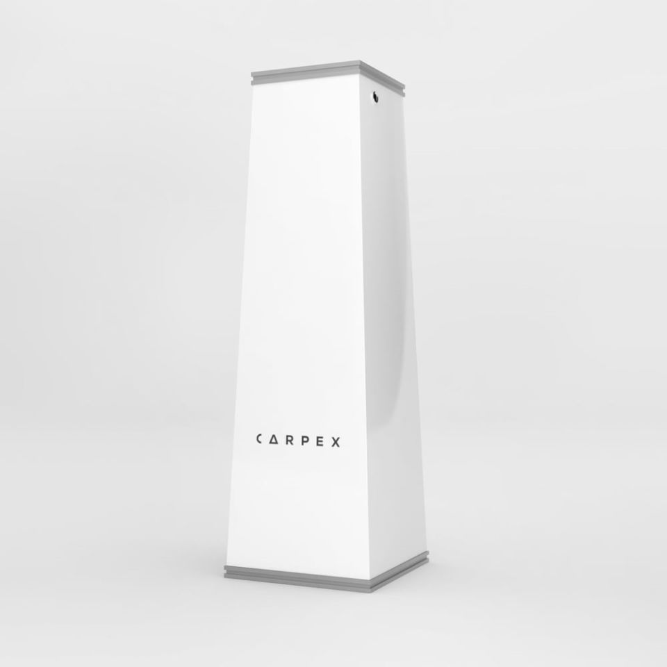 Carpex Auramax Pro 1200L Geniş Alan Koku Makinesi Beyaz