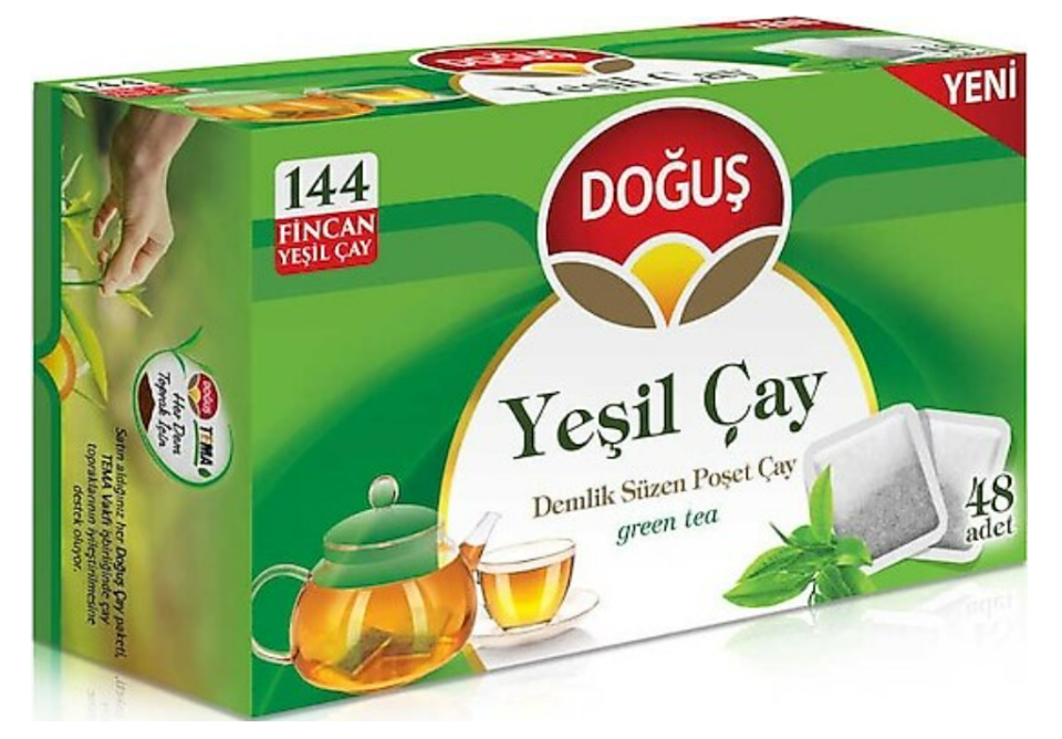 Doğuş Demlik Poşet Yeşil Çay 48x3.2 gr