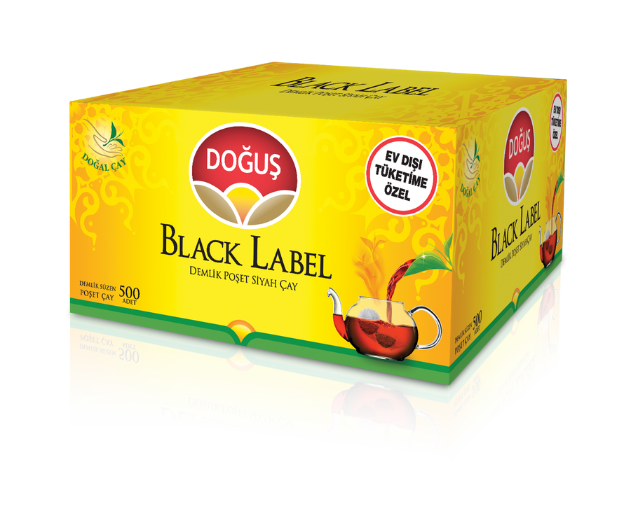 Doğuş Black Label Demlik Poşet Çay 500x3.2 gr