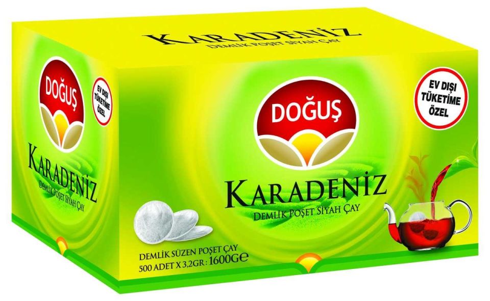 Doğuş Karadeniz Demlik Poşet Çay 500x3.2 gr