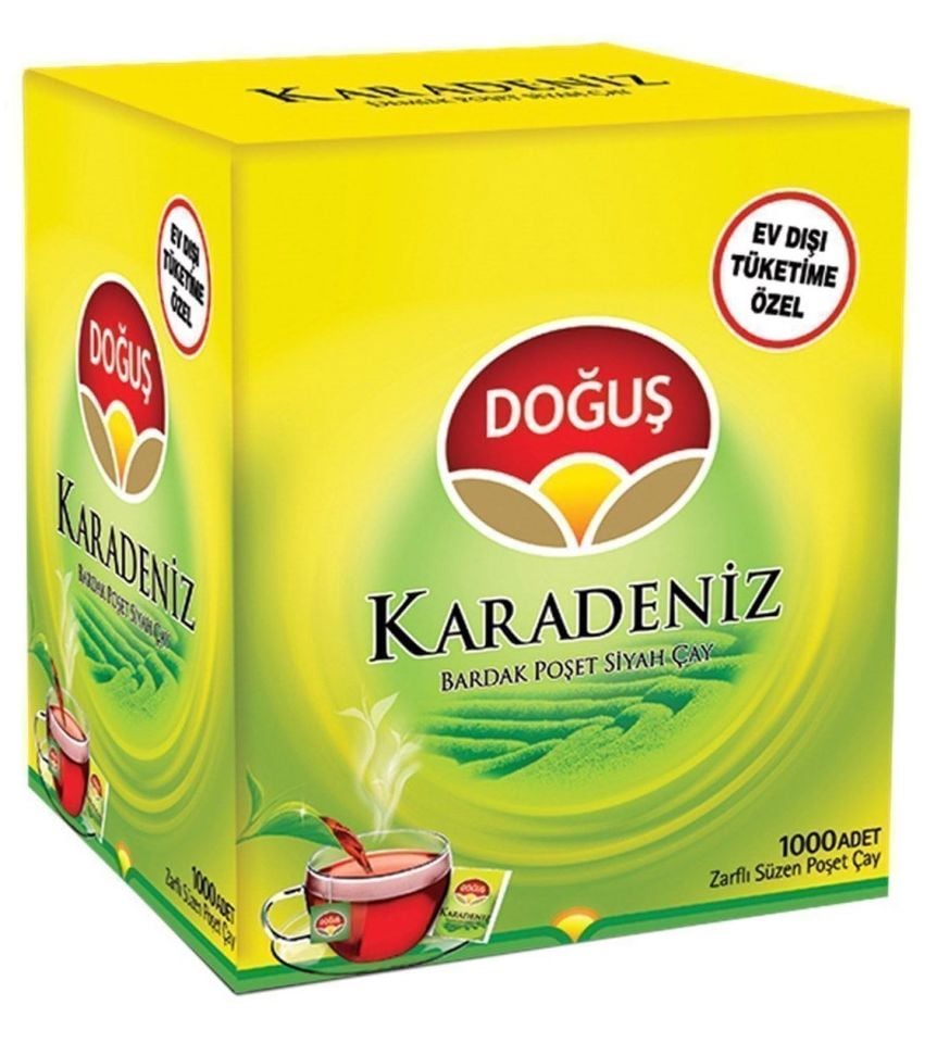 Doğuş Karadeniz Bardak Poşet Çay 1000x2 gr