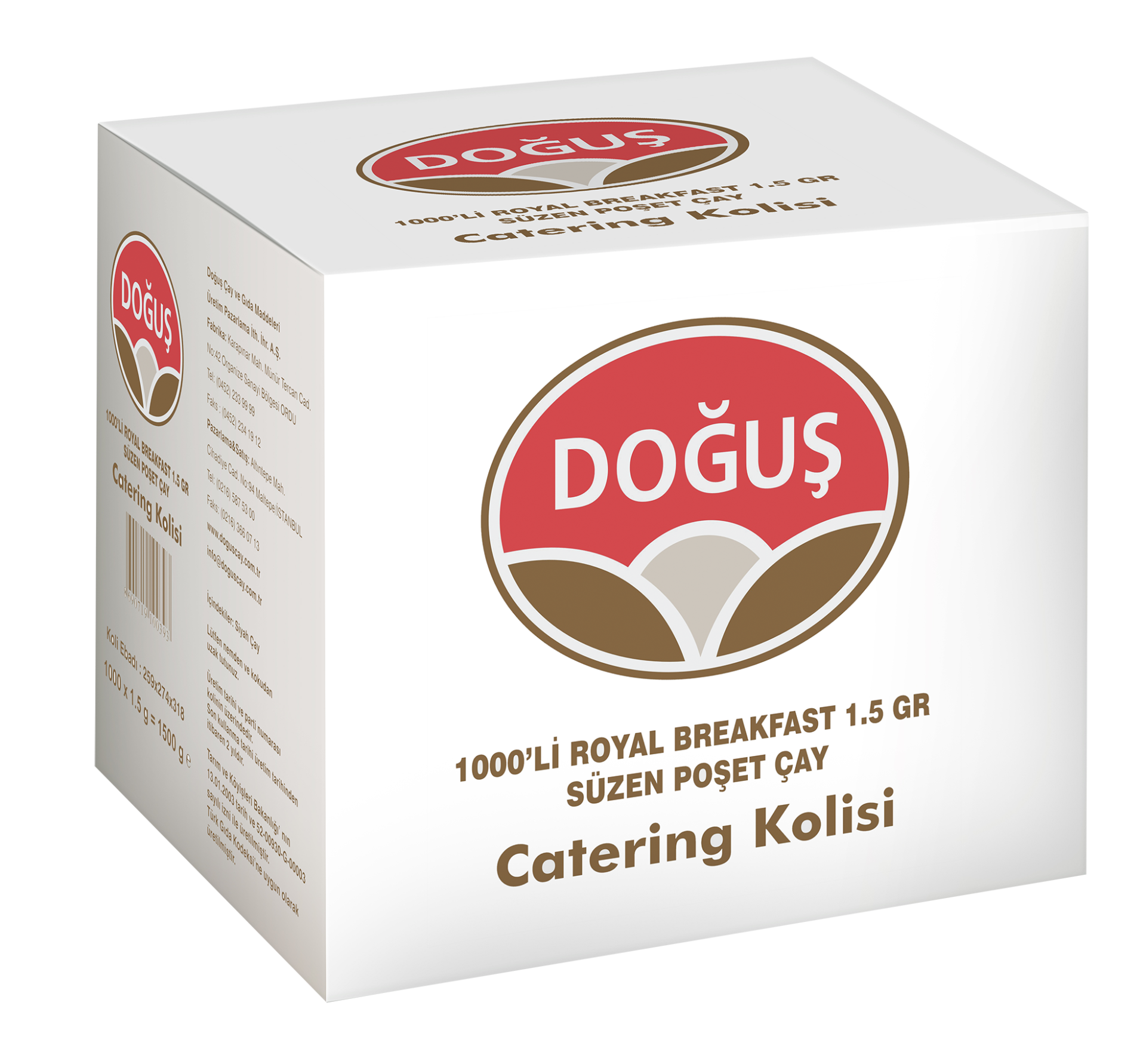 Doğuş Royal Breakfast Bardak Poşet Çay 1000x1.5 gr