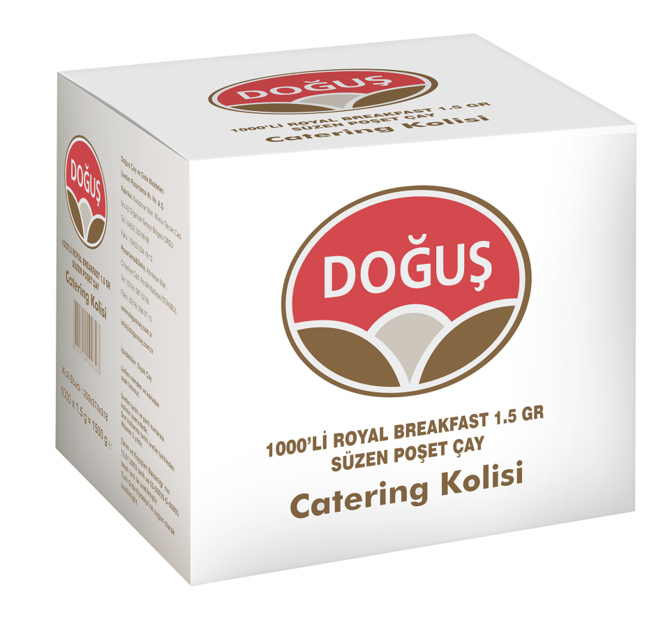 Doğuş Royal Breakfast Bardak Poşet Çay 1000x1.5 gr