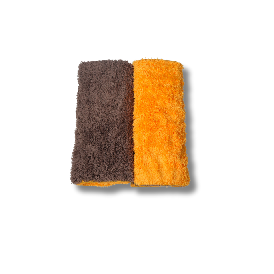 Absorbent Liquid 1200 GSM Kurulama Havlusu (Brown/Orange)