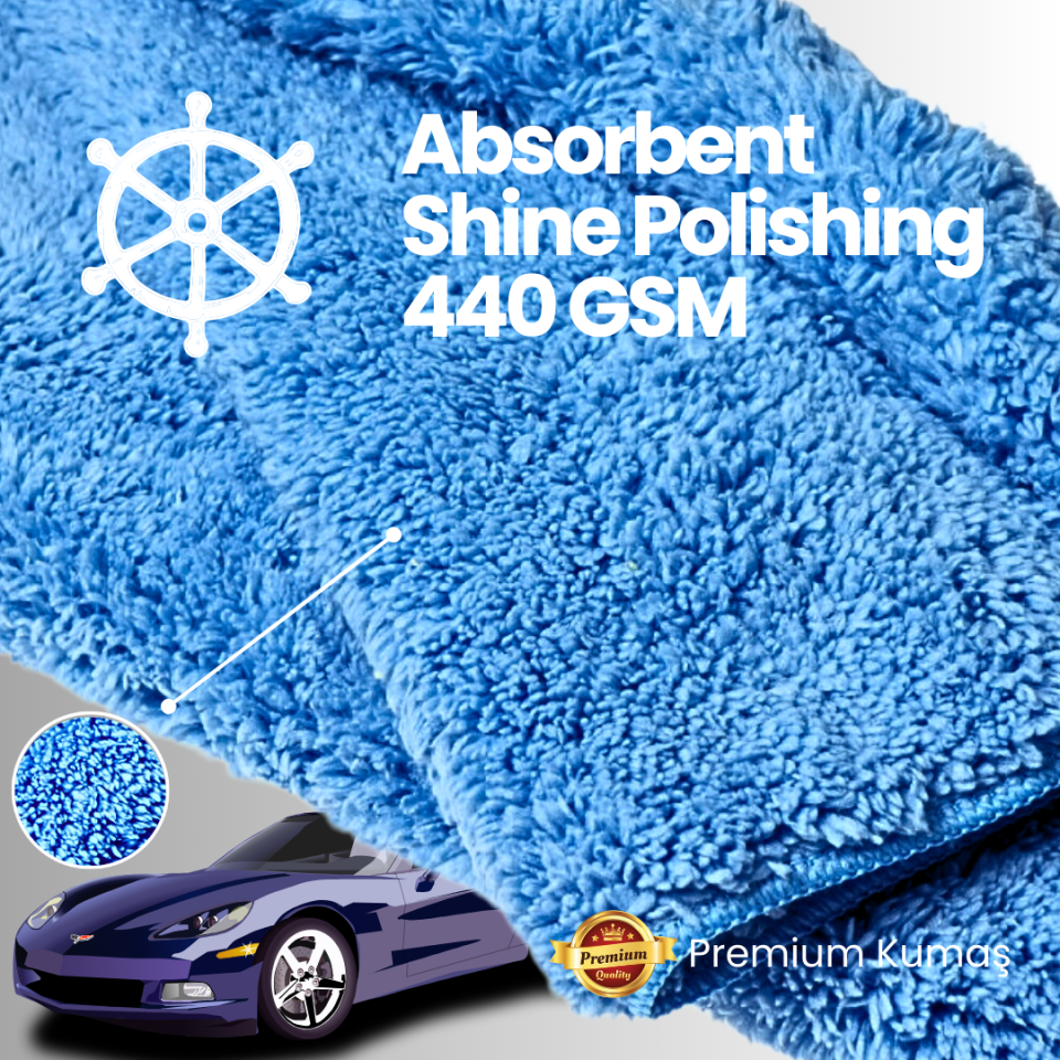 Absorbent Shine Polishing 440 GSM Cila Bezi