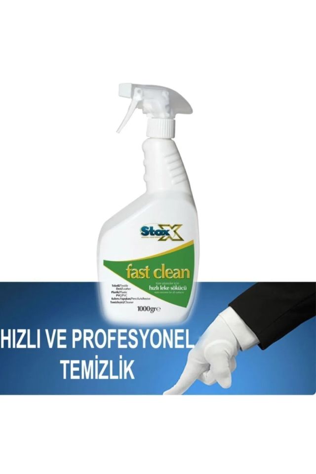 Stox Fast Clean Tüm Yüzeyler İçin Çok Amaçlı Hızlı Leke Sökücü 1000 ml