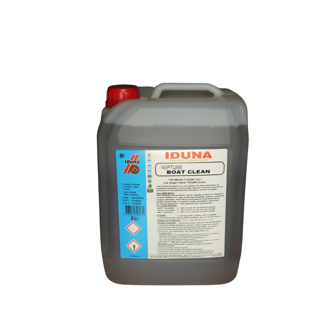 İduna Neptune Boat Clean Yer ve Yüzey Temizleyici 5 lt