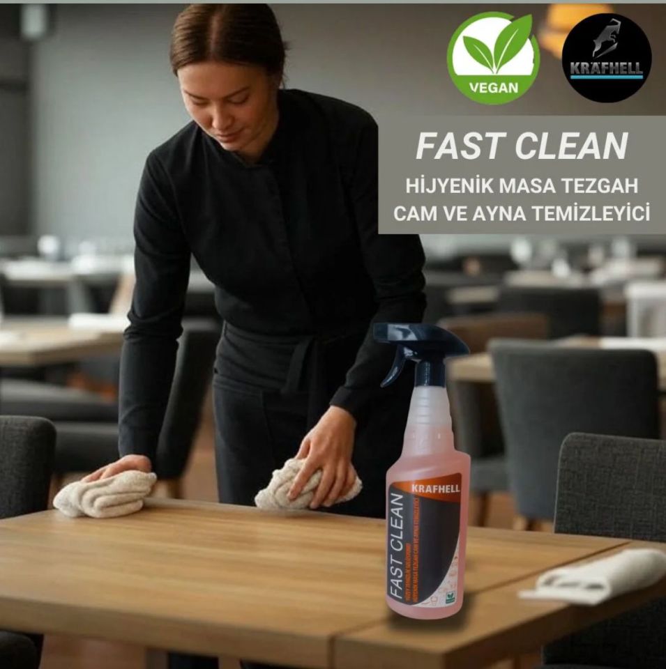 Krafhell Fast Clean Yüzey Temizlik Solüsyonu 750 ml