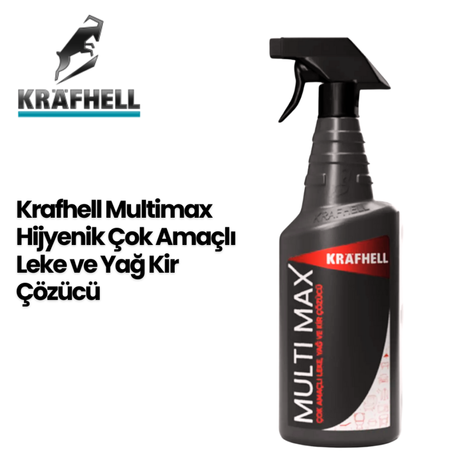 KRAFHELL Multimax Hijyenik Çok Amaçlı Leke Ve Yağ Kir Çözücü 750 ml