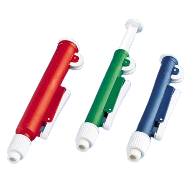 Pipet Pump 2ml (Mavi), 10ml (Yeşil), 25ml (Kırmızı)