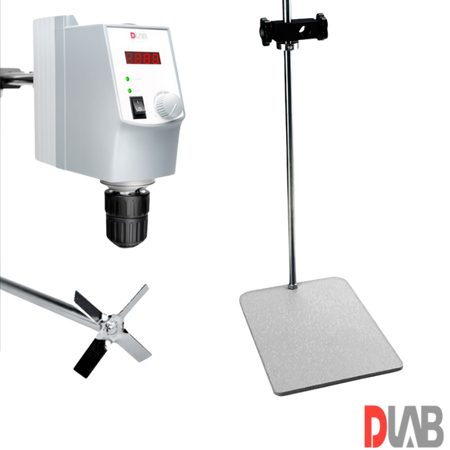 DLab  Mekanİk Karıştırıcı 1100 rpm 70 Litre 100.000 MPas - 300 Ncm OS70-Pro