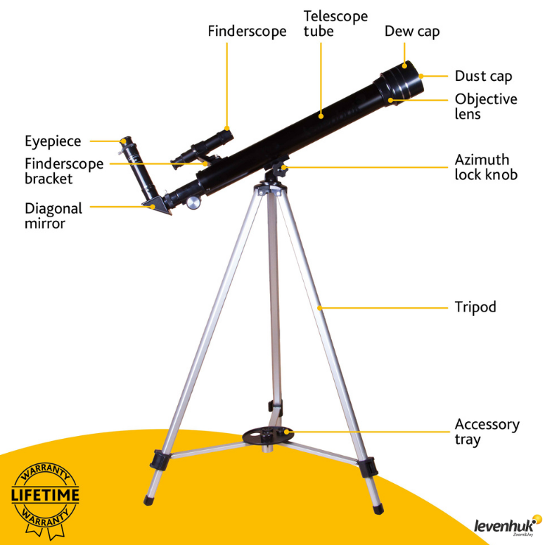 LEVENHUK Skyline BASE 50T Teleskop 72846