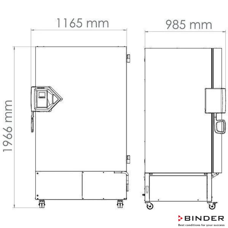 Binder  -90°C ... -40°C Ultra Derin Dondurucu UF V 700 / 700 Litre