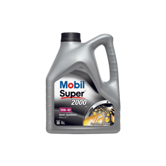 Mobil Super 2000 X1 10W-40 Motor Yağı Yarı Sentetik - 4 Litre